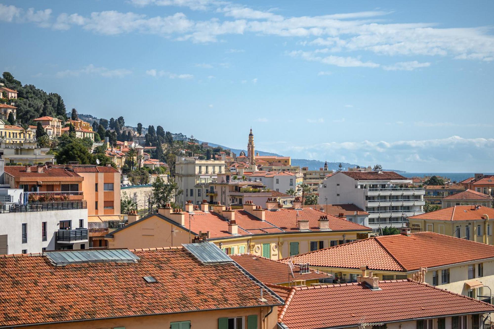 'L'Alicante Proche' Gare, Terrasse, Vue Mer ม็องตง ภายนอก รูปภาพ